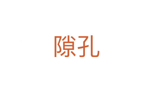 隙孔